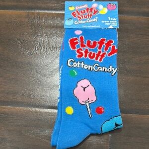 Fluffy Stuff Cotton Candy Crew Socks